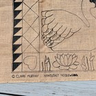 Claire Murray Rug Hook Pattern Welcome Friends Swan 42x33 Nantucket Needleworks