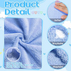 Tatuo 10 Pack Guinea Pig Fleece Cage Liners  Washable Small Animal Bedding Blank