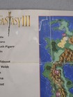 Final Fantasy Iii 3 World Of Balance ruin Map Poster Only Super Nintendo Snes