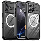 For Iphone 16 Pro Max 16 Plus Waterproof Case Magsafe Shockproof Full Body Cover