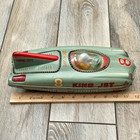 Vintage Original 1950 s Tin Friction King Jet 8 Racer Space Car Tkk Japan Rare
