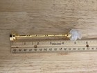 1 12 Dollhouse Miniature Gold Finished Led Battery Tall Floor Lamp Light 5   