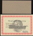 1977 Topps Baseball Three-card Unissued Proof Panel  Vault Coa - Frank White Etc