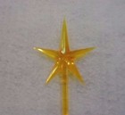30 Medium Twist Bulbs Vintage Ceramic Christmas Tree Lights With Gold Star