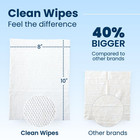 Xl Premium Face Wipes  Extra Moist Makeup Removing Towelettes  Facial Cleansing 