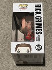 Rick Grimes 67 Prison Yard Bloody Funko Pop 2013 Comic Con Walking Dead W  Stack
