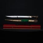 Historical Yatagan Sword With Natural Coral Stone