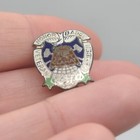 Vintage Woodman Of The World Sterling Silver Pin Logo Badge Fraternal