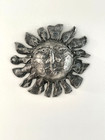 Vintage 1978 Signed Don Drumm 13 5  Sun Face Aluminum Wall Hanging Art Charming