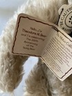 Boyds Bears 100th Anniversary Mohair Collection Theodore M Bear Signed Tag