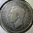 1937  1 Canada 1 Dollar Silver Coin