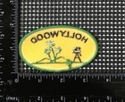Vintage Hollywood Film Movie Camera Palm Trees California Travel Souvenir Patch