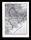 1878 France Petit Atlas Map - Alpes Maritimes   Alpes Hautes Nice Cannes Monaco