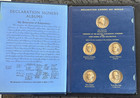 Declaration Signers Art Medals 5 Bronze Coin Set Whitman Publishing Rare 1962