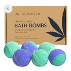 New Bath Bombs Essential-oil Vegan Gift-set Organic Moisturizing Coconut  Hemp