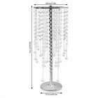 10pcs 55cm Tall Crystal Flower Stand Centerpieces Vase Wedding Party Decor