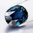     gci Certified 3 01ct Vvs Oval Natural Blue Sapphire - Unheated  Madagascar Gem