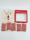Hi-jacs For Coca-cola Bottles King Of Coasters Cloth Sleeves Set Of 5 1950s Vtg