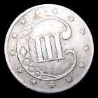 1852 Silver Three Cent Piece 3cp ---- Stunning Condition Coin ----  205t