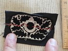 Wwii German Army Panzer Tank Crewman Beret Cap Bevo Patch L  k   