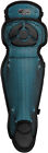 Easton Gametime Adult Baseball Catcher s Leg Guards Black 16 5 