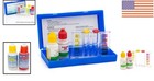Precision Pool Water Testing Kit - Easy Chlorine   Ph Check For Spa Safety