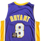 Kobe Bryant Signed Lakers Purple  8 Jersey Autograph Coa 