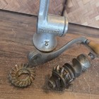 Vintage Cast Iron Universal Food Grinder  2 Meat Grinder Table Top Made In Usa