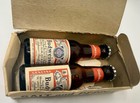 Vintage Budweiser Beer Salt   Pepper Shakers Mini Bottle Bar Bud W  Box