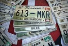Lot Of 50 Expired Tennessee License Plates  Tags  Used Original  Craft  Collect