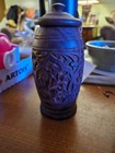 Vintage Anglo Indian Carved Spice Urn