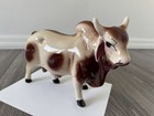 Vintage Mexican Ceramic Brahman Bull Coin Bank