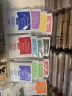 Stampin Up Wood Rubber Stamp Lot Of 500  Vintage 90s Mixed In Mostly 2000s