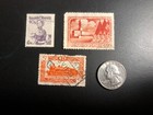 International Stamps  postage   Vintage Lot Of 3 Stamps Most Over 65 Years Old 