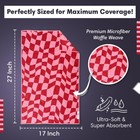 Crae  Double-sided Microfiber Kitchen   Bath Hand Towels -high Absorbent Waff   