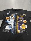 Vintage Adidas 2009 Nba Finals Kobe Bryant Vs Dwight Howard Basketball Sz Small