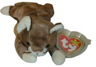 Ty Beanie Baby - Pounce The Cat  8 Inch  New Mwmts Plush Stuffed Animal Toy