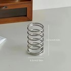 Stainless Steel Toothbrush Holder Bathroom Toothpaste Makeup Brush Storage