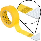 Q1 - 1-1 2 Inch Premium Automotive Yellow Masking Tape - Case Of 24 Rolls