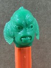 Creature From The Black Lagoon Pez Dispenser  Green Head   Orange Body  No Feet
