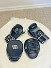 Sanabul Essential Gel Boxing Kickboxing Training Gloves   Punching Mitts 12 Oz