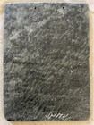 Inuit Art Soapstone  Plaque Signed Dimu Canadian American Eskimo Spearfisher