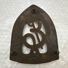 Cast Iron Trivet Enterprise Mfg Co  Philadelphia Usa Sad Iron Holder Antique Vtg