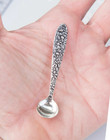925 Sterling Silver Small Salt Spoon Set Of 2 - Mini Spoon