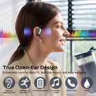 Bugani Open Ear Headphones Bluetooth 5 3 Wireless Headphones Dual Large Driver