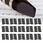 Clarinet And Saxophone Mouthpiece Pads  40pcs 0 3mm Black Silicone Saxophone    