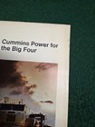 Cummins Engines  White  Freightliner  Western Star  Autocar  1970s Rare Vintage