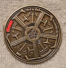 First To Find Geocoin Geocaching Trackable Unactivated 