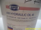 5 Gallon Pail  Super Brand Industrial Aw Hydraulic Oil 46