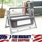 Portable Electric Baby Swing Cradle Bassinet Rocking Crib Infant W  Bluetooth